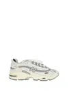 New Balance Grey Low Top Sneakers With Logo Patch On Side And Tongue And Perforated Panels