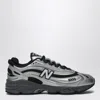 New Balance Mens Silver Metallic Green 1000 Metallic Mixed-material Trainers In Metal