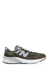 New Balance Multicolor Mesh And Suede 990v6 Sneakers