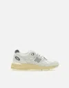 New Balance Low Top Sneakers With Mesh Panels And Suede Accents