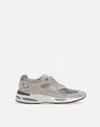 New Balance 991 V2 Mesh And Suede Low-top Sneakers