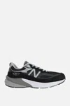 New Balance Black Low Top Sneakers With Logo Detail In Suede And Tech Fabric Woman In Black