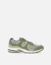 New Balance Mesh And Suede Sneakers In Green