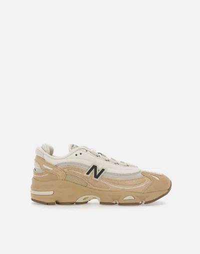 New Balance 1000 Cappuccino White Sneakers In Brown