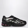 New Balance Mesh Panel Sneakers Rubber Outsole In Black