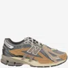 New Balance 1906a Low-top Sneakers In Great Plains With Slate Grey And Incense In Red