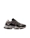 New Balance Low Top Sneakers With Mesh Upper And Rubber Sole In Black