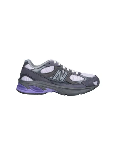 New Balance Grey Purple Unisex Abzorb 2010 Sneakers In Multi