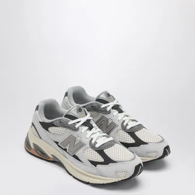 NEW BALANCE NEW BALANCE  SNEAKERS 2010 IN LEATHER AND MESH BRIGHTON GREY