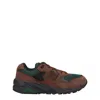 NEW BALANCE NEW BALANCE SNEAKERS 580 MENS SUEDE BROWN/GREEN