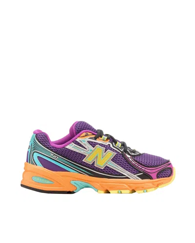 New Balance Sneakers 740gmc2 Purple In Multi