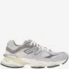New Balance Mesh Panel Rubber Sole Sneakers In Black