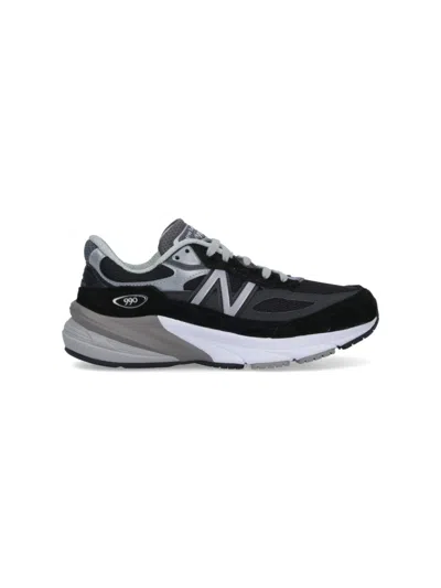 NEW BALANCE NEW BALANCE SNEAKERS "990V6" IN BLACK MESH