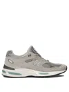 New Balance 991v2 Suede And Mesh Sneakers
