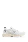 New Balance Low Top Sneakers With Mesh Panels And Suede Accents In Beige