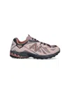 New Balance Low Top Sneakers With Mesh Upper And Rubber Sole In Beige