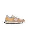 New Balance Low Top Sneakers Rubber Sole In Beige