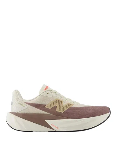 New Balance Fuelcell Rebel V5 Logo-print Sneakers In Neutral