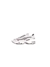 New Balance Grey Low Top Sneakers With Logo Patch On Side And Tongue And Perforated Panels In Tech Fabric Unisex In Bianco Grigio Verde