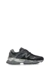 New Balance 9060 Leather And Suede-trimmed Mesh Sneakers In Black