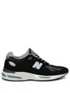 New Balance Made In Uk 991v2 Panelled Sneakers In Black