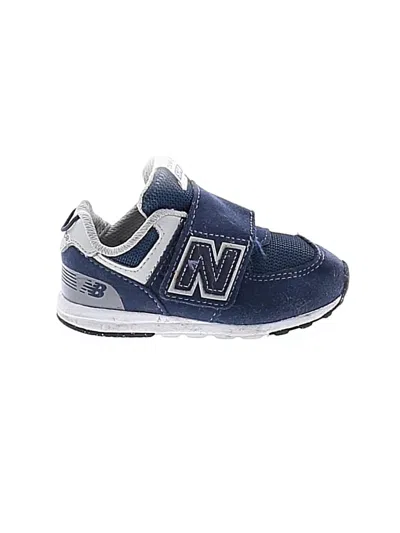 Pre-owned New Balance Kids' Sneakers In Blue