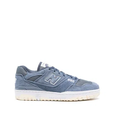 New Balance 550 Suede Sneakers In Blue