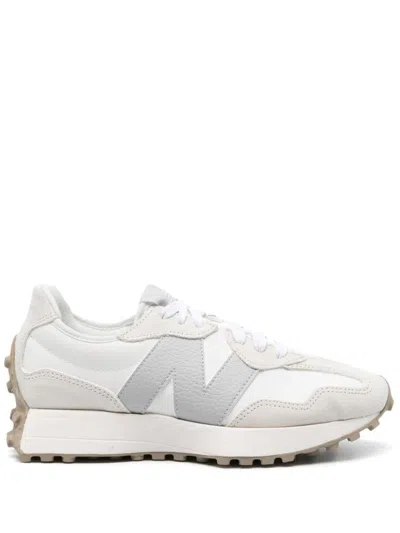 New Balance Gray 327 Sneakers In White/grey