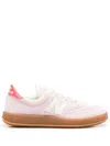 New Balance Sneaker Logo Contrast Heel In Pink