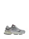 New Balance Mesh Panel Rubber Sole Sneakers In Gray