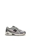 New Balance Retro Running-inspired Sneakers In Gray