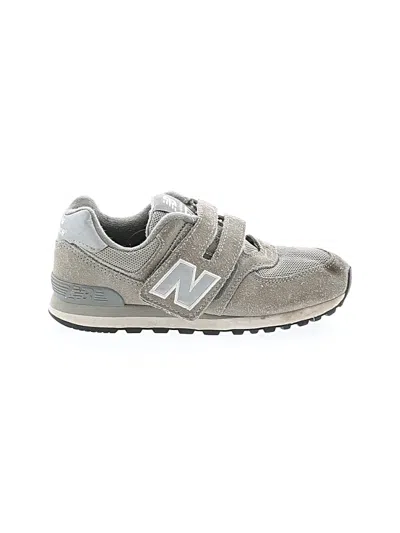 Pre-owned New Balance Kids' Sneakers In Gray
