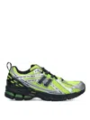 New Balance Low Top Sneakers With Mesh Upper And Pull Tab In Green