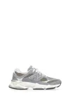 New Balance Low Top Sneakers With Mesh Panels And Rubber Outsole In Grey