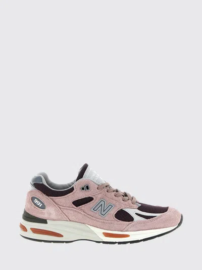 New Balance Suede And Mesh Sneakers With Iconic Branding And Textured Accents In Multi