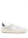 New Balance Low Top Suede Sneakers With Branded Heel In Multicolor