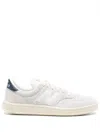 New Balance Low Top Suede Sneakers With Branded Heel In Multicolor