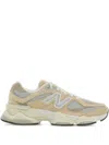 New Balance '9060' Brown Sneaker With Side Logo And Chunky Sole In Multicolor