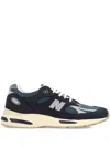New Balance Uk 1500 Sneakers With Contrast Sole And Mesh Panels In Multicolor