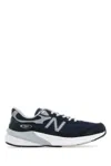 New Balance Printed Suede Mesh Sneakers With Cushioned Sole In Multicoloured