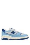 New Balance Leather Sneakers 550 With Contrast Accents In Multicoloured