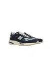 New Balance Miuk 991 Sneaker In Navy+off White