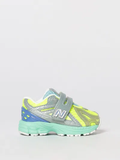 New Balance Shoes  Kids Colour Green In Multi