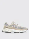 New Balance Beige Suede Leather And Fabric 9060 Sneakers In Beige
