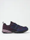 New Balance Ml610xk Suede And Mesh Low-top Sneakers In Black