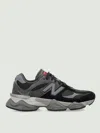 New Balance Mens Black 9060 Suede And Mesh Low-top Trainers In Black