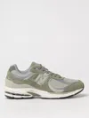 New Balance Mesh And Suede Sneakers In Grün