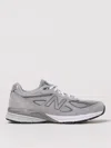 New Balance Gray Made In Usa 990v4 Core Sneakers In Grey