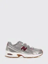 New Balance Mens Monarch Burgundy 740 V2 Mesh Low-top Trainers In Gray