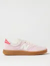 New Balance Sneaker Logo Contrast Heel In Pink